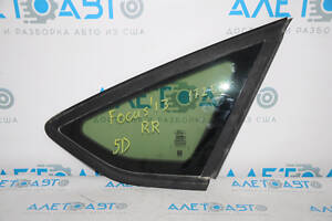 Кружка глухое стекло задняя правая Ford Focus mk3 11-18 5d с молдингом мат, тонировка