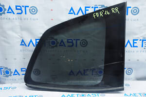 Форточка глухе скло ззаду права Subaru Forester 14-18 SJ молдинг мат, скло чорний відтінок, відклеєний ущільнювач