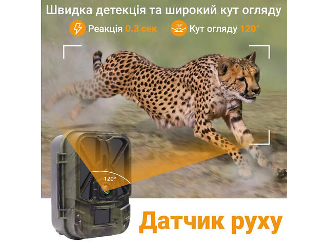 Фотоловушка 4G камера для охоты c аккумулятором 8 000 мАч Suntek HC-940Pro, передача 4К видео на смартфон - Фото 6