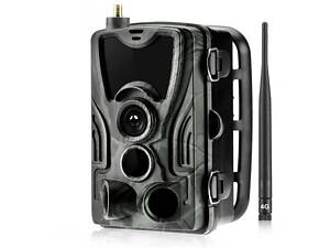 Фотоловушка 4G камера для охоты c передачей 4K видео на смартфон Suntek HC-801Pro, 30мп фото