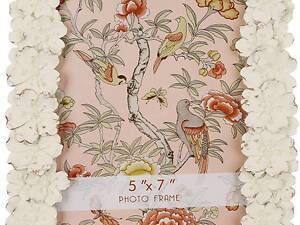 Фоторамка Montacute 'Flowers' для фото 13х18см, белый антик (291)
