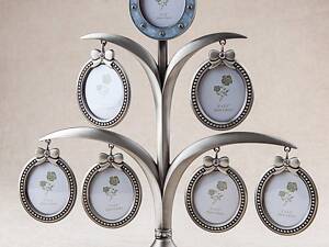 Фоторамка настільна металева Lefard Сімейне дерево 27х27 см 1198N