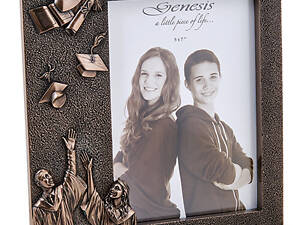 Фоторамка настільна Veronese Випускник 22 см 1907236 бронзове покриття