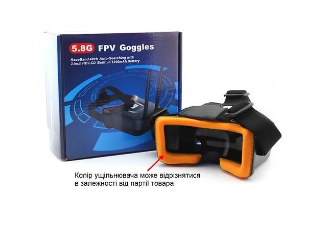 FPV очки для квадрокоптера и авиамоделей Nectronix VR009, 3' экран, 5.8 ГГц, 480x320 - Фото 3