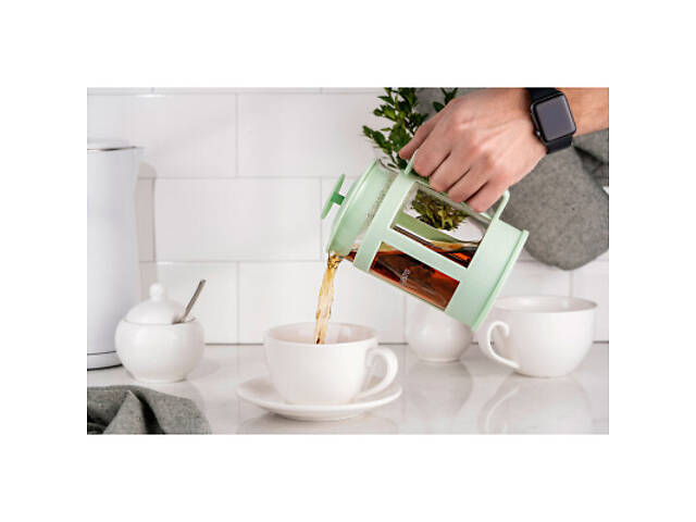 Френч-прес Ardesto Fresh 800 мл Light Green (AR1008LGB) - Фото 8