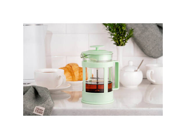 Френч-прес Ardesto Fresh 800 мл Light Green (AR1008LGB) - Фото 9