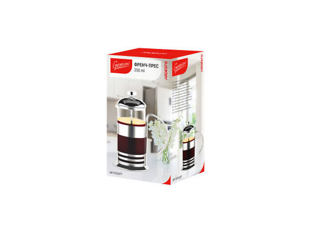 Френч-прес Ardesto Gemini Asti 350 мл (AR1935AFP) - Фото 2