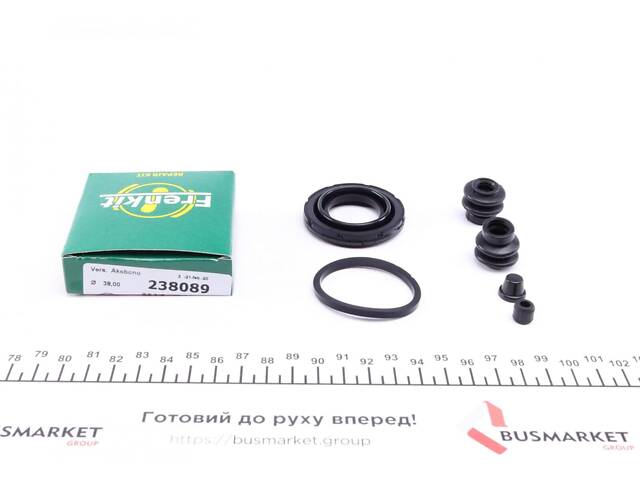 FRENKIT 238089 Ремкомплект супорта (заднього) Nissan Leaf 10- (d=38mm) (Akebono)