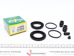 FRENKIT 245034 Ремкомплект суппорта (переднього) Nissan Qashqai/Pathfinder 05- (d=45mm) (Ni