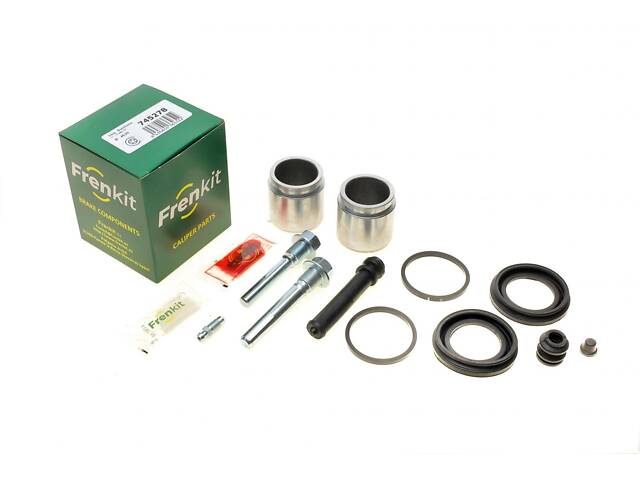 FRENKIT 745278 Ремкомплект супорта (переднього) Mitsubishi Pajero 90-(d=45mm)(+2 поршня/направляюча)(Sum) SuperKit - Фото 1