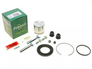 FRENKIT 757495 Ремкомплект суппорта (переднего) Toyota Corolla 02-07 (d=57mm)(Akebono)(+ поршень/направляющая)