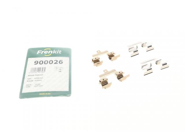FRENKIT 900026 Планка супорта (заднього) прижимна (к-кт) Renault Koleos 09-/Nissan Qashqai/X-Trail 07-13 (Akebono) - Фото 1