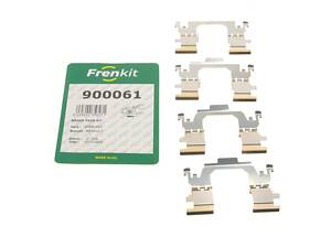 FRENKIT 900061 Планка супорта (переднього) прижимна (к-кт) Renault Megane/Scenic 16- (Akebono)