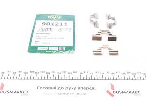 FRENKIT 901211 Планка супорта прижимної (к-кт) VW Golf IV 97-05 (Lucas)