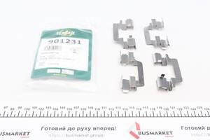 FRENKIT 901231 Планка супорта (переднього) прижимна (к-кт) Citroen Jumpy/Fiat Scudo/Peugeot Expert 96- (Lucas)