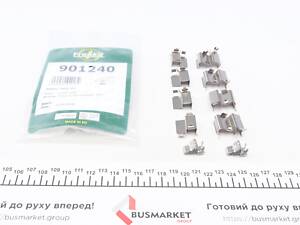 FRENKIT 901240 Планка суппорта (переднього) притискна (к-кт) Mitsubishi Pajero 99-07 (Sumitomo)