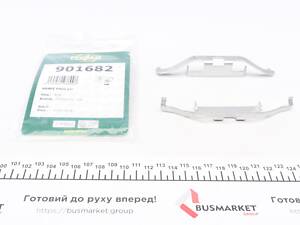 FRENKIT 901682 Планка супорта (заднього) прижимна (к-кт) VW T5 03-09 (Ate)