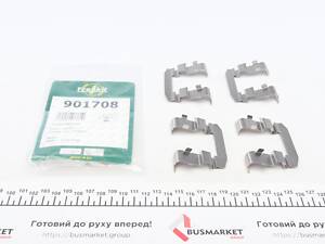 FRENKIT 901708 Планка супорта (переднього) прижимна (к-кт) Hyundai i30/ix35/ Kia Sportage 02- (Mando)