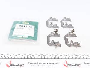 FRENKIT 901722 Планка супорта (переднього) прижимна (к-кт) Nissan Pathfinder III 05-/Renau