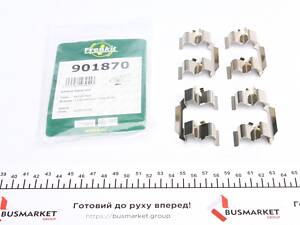 FRENKIT 901870 Планка супорта (переднього) прижимна (к-кт) Chevrolet Aveo 02- (Akeb)