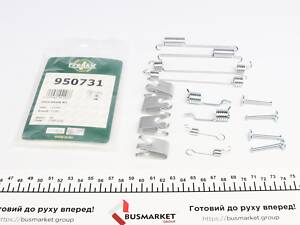 FRENKIT 950731 Комплект пружинок колодок ручника Ford Fiesta/Mondeo 96-02 (Lucas)(203x44)