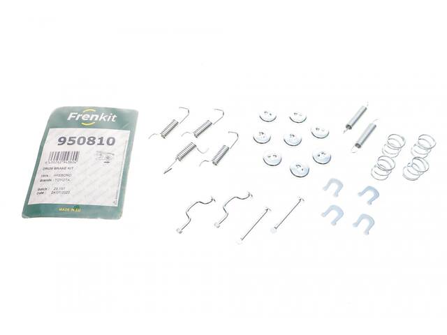 FRENKIT 950810 Комплект пружинок колодок ручника Toyota Avensis 97-03 (170x40) (Akebono) - Фото 1