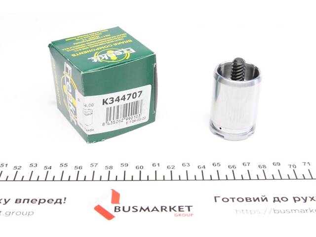 FRENKIT K344707 Поршень супорта (заднього) Hyundai Solaris/KIA Rio 11- (34x47mm)(Mando)(з механізмом) - Фото 1