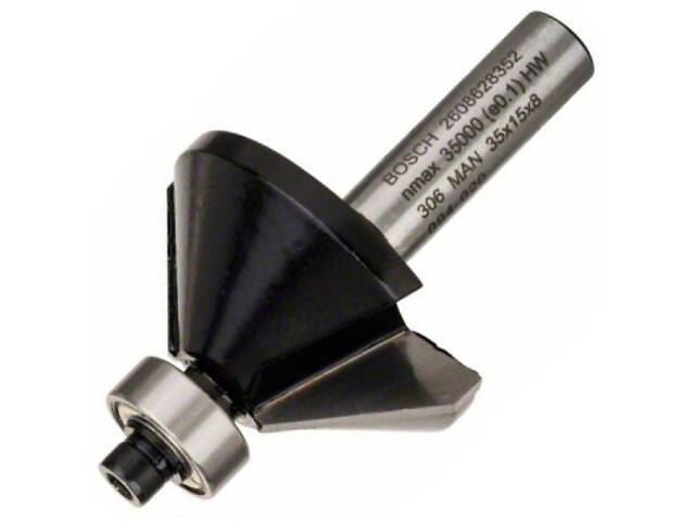 Фреза Bosch Professional фасонна, Std, S8, D11, L15 45° (2.608.628.352) - Фото 1