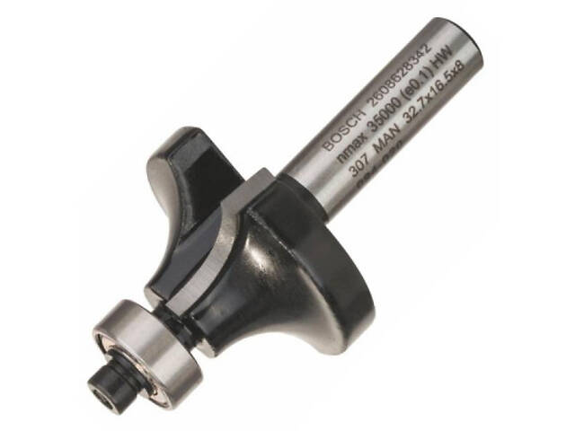 Фреза Bosch Professional карнизна, Std, S8, R10, L16.5 (2.608.628.342) - Фото 1