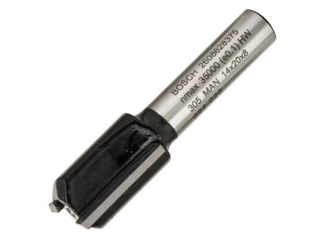 Фреза Bosch Professional пазова з двома лезами, Std, S8, D14, L20 (2.608.628.375) - Фото 1