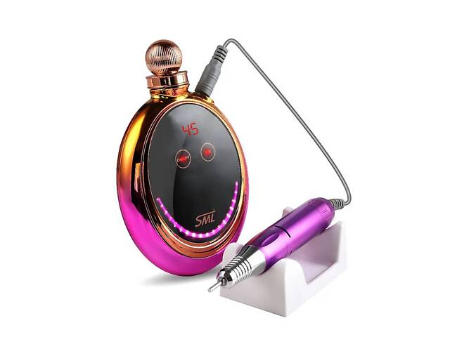 Фрезер для маникюра и педикюра SML M19 Розово-золотой - Фото 1