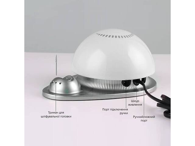 Фрезер для манікюру та педикюру SML M21 White - Фото 3