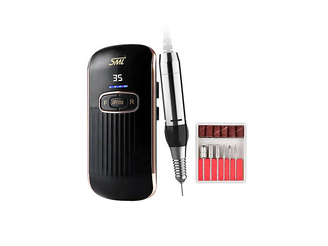 Фрезер для маникюра SML M-11 Black - Фото 1