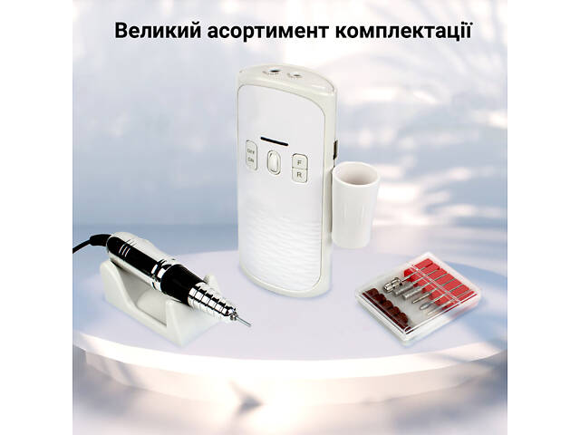 Фрезер для маникюра SML M-8 White - Фото 4