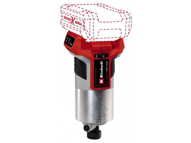 Фрезер Einhell TP-RO 18 Set Li BL-PXC, 18В, 6/8 мм, 10000-30000 об/хв (без АКБ і ЗУ) (4350410) - Фото 8