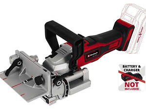 Фрезер ламельный аккум. Einhell TE-BJ 18 Li - Solo: без АКБ, 6500 об/мин, Пазовна фреза Ø100 x Ø22 x 4 мм