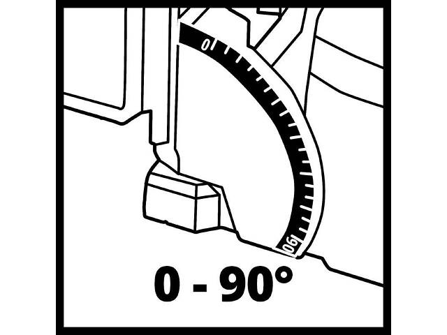 Фрезер ламельний акум. Einhell TE-BJ 18 Li - Solo: без АКБ, 6500 об/хв.,Пазовна фреза Ø100 x Ø22 x 4 мм - Фото 3