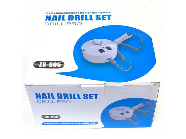 Фрезер SalonHome T-ZS-605-pink для маникюра Nail Master Pink - Фото 3