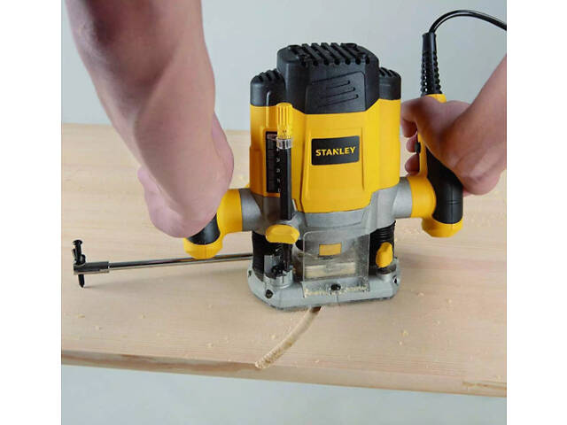 Фрезер STANLEY SRR1200, цанга 6, 6,35, 8, 1200 Вт, 27000 об/хв. - Фото 6