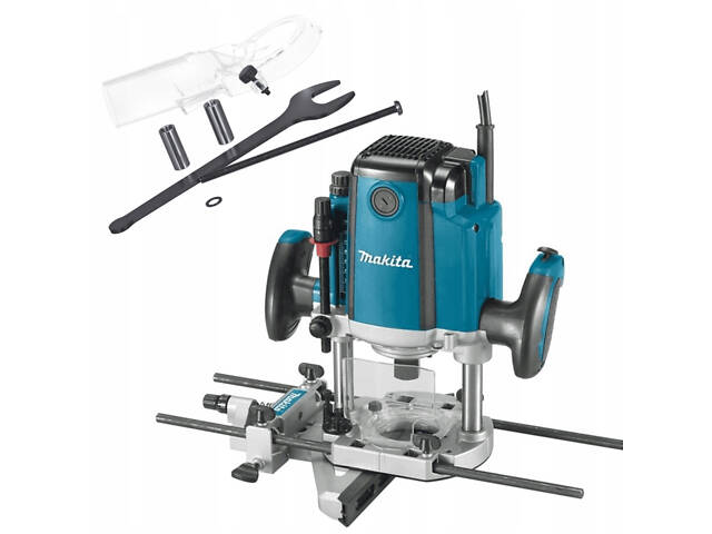 Фрезер вертикальний Makita RP1801FX: 1650 Вт, патрон 6,8,12мм - Фото 2