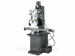 Фрезерно-свердлильний станок JETJMD-45LPF редукторний з авто подачею пінолі шпинделя (400B)