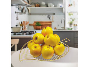 Фруктівниця Maestro MR-1038 38,5х25х4 см золотиста