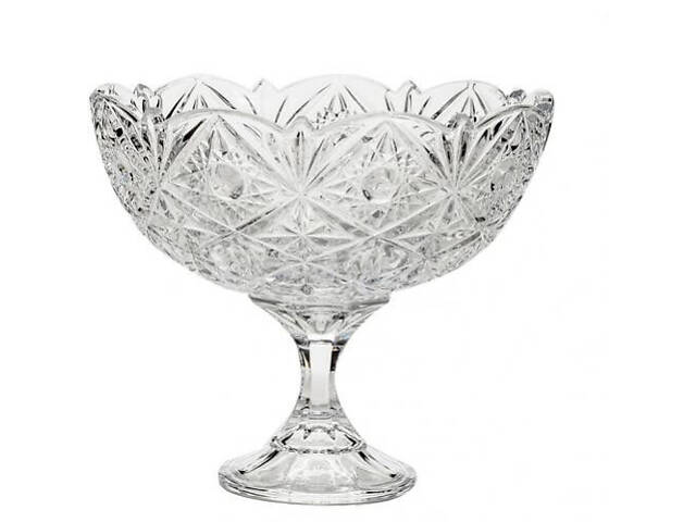 Фруктовница на ножке Bohemia Miranda 69004/99018/220 22 см - Фото 1