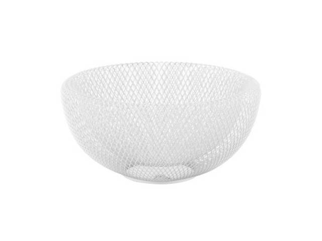 Фруктовница Ardesto Midori 25х25х12см, метал, білий (AR0902W) - Фото 1