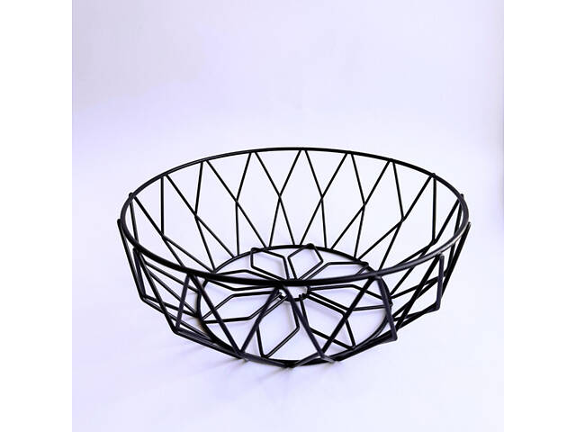 Фруктівниця Sweet House TY4258 27,5x17x10 см чорна - Фото 1