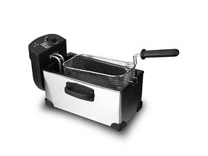 Фритюрниця електрична 3.5 л 2000 Вт температура від 190 С захист від перегріву SOKANY WJ-800