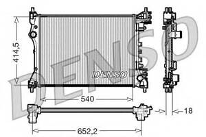 FT DOBLO 1,4 Радіатор [11-] DENSO DRM01005 на ALFA ROMEO MITO (955)