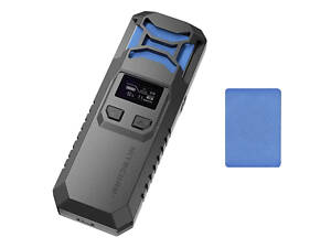 Фумігатор бездротовий Nitecore EMR10 SET з функцією Power Bank QC 3.0 10000 mAh + пластини