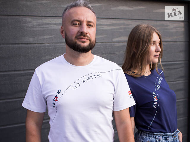 Футболка белая “Кер(м)ую по жизни”, XXL размер - Фото 3