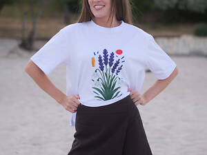 Футболка 'Faino' з лавандою